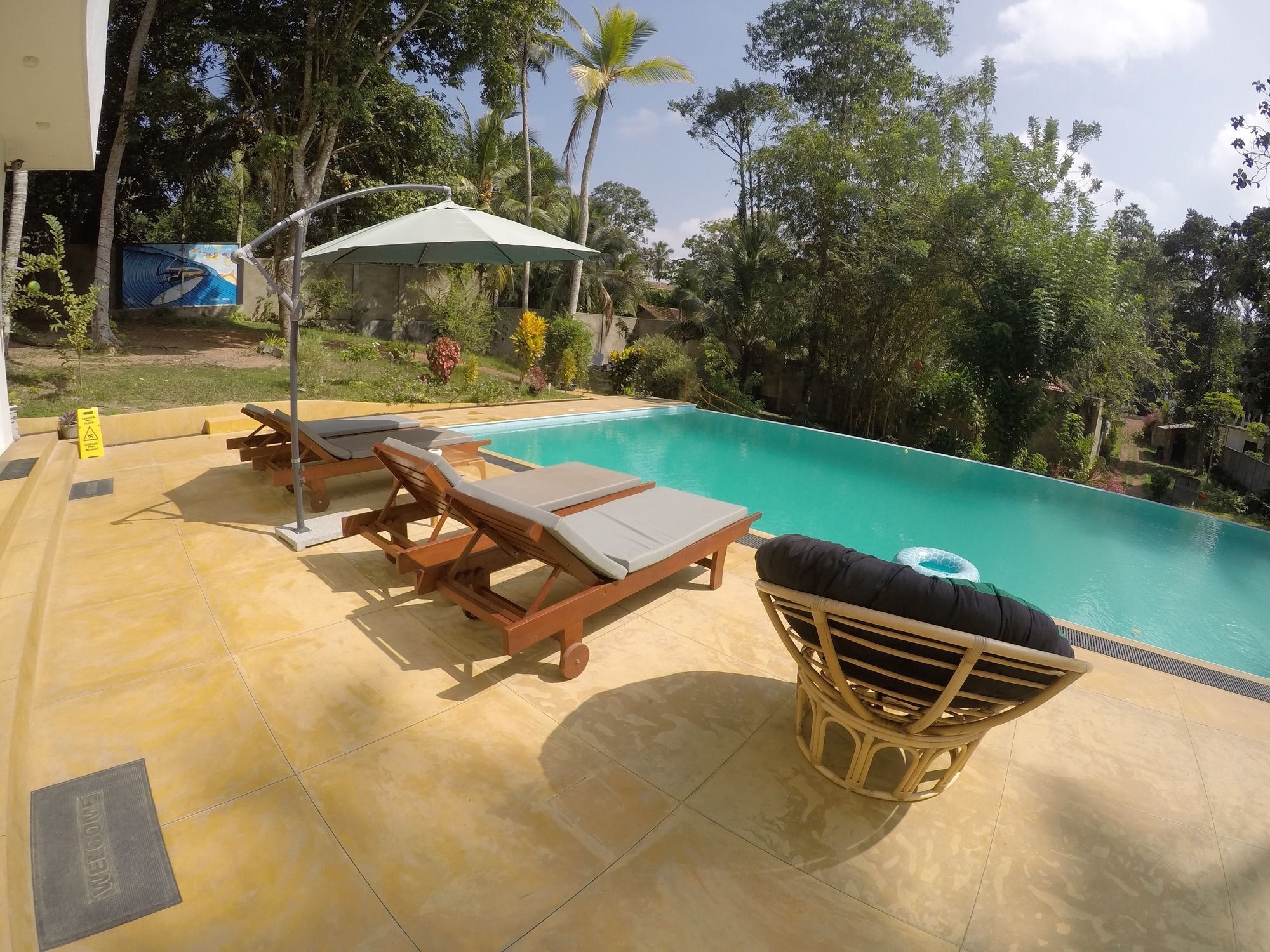 Karma Guesthouse Hikkaduwa Exterior photo